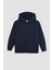Erkek Çocuk Cepli Kapüşonlu Basic Düz Okul Sweatshirt C7565A824AU 1