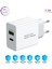 Reeder P13 Blue Max Pro Lite Uyumlu 25W Ultra Hızlı Çoklu Şarj Cihazı Adaptör Qualcomm3.0 + PD - İthalatçı Garantili 5