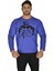 Mavi Pamuklu Kışlık Sweatshirt Big Sam 4672 1
