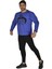 Mavi Pamuklu Kışlık Sweatshirt Big Sam 4672 2