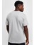 Sportswear Futura Swoosh Logo Tee T Shirt Unisex Baskılı Tişört Gri 2