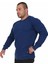 Yeni Pamuklu Kışlık Sweatshirt Koyu Mavi Stilya 4702 1
