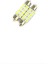 Dekoratif Sofit LED Ampul 36MM Beyaz / LAAM693 1