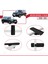 Nissan Qashqai +2 (NJ10) 2008-2013 Arası ile Uyumlu Basıc Model Ara Atkı Tavan Barı Siyah 4