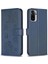 Xiaomi Redmi Not 10S Için Flip Case Pu Deri Kart Yuvaları Tutucu Kickstand (Yurt Dışından) 5