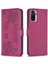 Xiaomi Redmi Not 10 Için Flip Case 4g Cüzdan Pu Deri Yonca Çiçek Kart (Yurt Dışından) 1