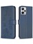 Xiaomi Redmi Not 12 Için Flip Case Pro Artı Yonca Çiçek Pu Deri Kart (Yurt Dışından) 1