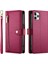 IPhone 11 Için Flip Case Pro Max Cüzdan Bölmesi Kickstand Bilek Kayışı (Yurt Dışından) 3