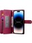 IPhone 14 Pro Bilek Kayışı Cüzdan Bölmesi Kart Yuvaları Için Flip Case (Yurt Dışından) 3