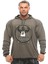 Haki Yeşil Kışlık Kapşonlu Sweatshirt Big Sam 4667 1