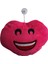 Torpido Pandizot Üstü Araç Ön Arka Cam Oto Ayna Aksesuar Süs / Gülen Surat Pembe Araç Emoji Yastık 1
