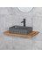 E-W1004MF Tezgah Üstü Lavabo Mat Füme 4