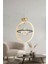 Sl001 Gold Taşlı Led Avize(Beyaz Işık -Sarı Işık - Gün Işığı) 1