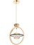 Sl001 Gold Taşlı Led Avize(Beyaz Işık -Sarı Işık - Gün Işığı) 2