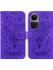 Oppo Oppo 10 Pro 5g Kabartma Gül Çiçek Kart Yuvaları Için Kılıf Kickstand Vaka (Yurt Dışından) 1
