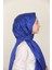 Saks Siyane Scarf Halka Desen Monogram Pamuk Şal 3