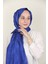Saks Siyane Scarf Halka Desen Monogram Pamuk Şal 4