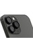 Apple iPhone 14 Pro Max Lens Kamera Koruyucu Mercak Siyah 4