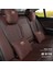 Kafalık Kırmızı Stil Cadillac Ats Cts Escalade Xts Xt4 Xt5 Ct6 Aksesuarları Için Araç Başlık Boyun Yastıkları Yastık Yastıkları Yastık Yastıkları (Yurt Dışından) 3