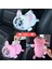 C El Freni Dişlisi Stili Yeni Çizgi Film Başlık Yastık Sevimli Araba Luna Kedi Kafa Peluş Boyun Yastık Araba Koltuğu Başlıklı Yastık Kawaii Araba Aksesuarları Kızlar Için (Yurt Dışından) 5