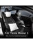 M3-ZP03BEYAZ Stil Tesla Model 3 Araba Koltuk Başlık Boyun Yastığı Başlık Yastığı Model3 Araba Dönüş Kürk Başlık Sırt Yastığı (Yurt Dışından) 2