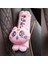P Emniyet Kemeri Kapağı Stili Yeni Gelen Karikatür Sevimli Başlık Minderi Peluş Luna Kedi Baş Araba Bel Desteği Yastık Yaratıcı Araba Boyun Yastığı Süslemeleri (Yurt Dışından) 1