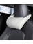 Logo Stili Olmayan Siyah Tesla Model 3 S x Model Y Araba Koltuğu Başlık Yastığı Mikrofiber Deri Boyun Yastığı (Yurt Dışından) 3