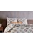 Polycotton Comforter Set Tek Kişilik Cosmos Gri 2