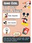 Mickey Mouse Okul Etiketi- Isme Özel Etiket / Kalem Defter Kitap Etiket Seti - 186 Adet- E007 1