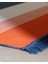 Rontalon Saçaklı Dokuma Kilim - 60X100 cm - Turuncu/lacivert 4