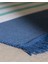 Rocasson Saçaklı Dokuma Kilim - 120X180 cm - Lacivert/mavi 4
