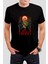 Necro Baskılı Siyah Tişört C835 1