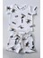Bebek Pijama Takımı Kısakol Şort Kaykay Desen %100 Pamuk Yenidoğan Çocuk Pijama 3
