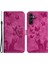 Samsung Galaxy A15 4g / A15 5g Kart Yuvaları Kılıf Kedi Deri Cüzdan Telefon Kapağı (Yurt Dışından) 1