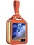 Samsung Galaxy Z Flip5 5g Eşkenar Dörtgen Doku Deri + Pc Telefon Kapak Askısı Kickstand (Yurt Dışından) 1