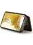 Samsung Galaxy S22 5g Tpu+Pu Telefon Kılıfı ve Manyetik Kart Tutucu (Yurt Dışından) 5