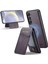 Samsung Galaxy S24 Plus Kickstand Kart Tutucu Pu+Tpu Telefon Kapağı (Yurt Dışından) 1