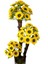 Güleç Yapay Çiçek Yapay Ayçiçeği AĞACI(SUNFLOWER)170 cm 49  Dal 3