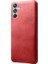 Samsung Galaxy M55 5g / C55 5g / F55 5g Buzağı Dokusu Pu Deri + Sert Pc Telefon Kapağı (Yurt Dışından) 1