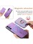 Samsung Galaxy A15 4g / 5g Manyetik Kart Tutucu Kickstand Deri + Tpu Telefon Kapağı (Yurt Dışından) 3