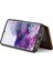 Samsung Galaxy S20 Plus 5g / 4g Manyetik Pu+Tpu Telefon Kapak Kartı Tutucu Çubuğu (Yurt Dışından) 5
