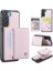 Samsung Galaxy S21 5g / S21 4g Manyetik Kickstand Pu+Tpu Telefon Kapağı (Yurt Dışından) 1