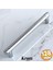 Dekor Krom Metal Kulp 128 mm 12.8 cm Mobilya Çekmece Mutfak Dolabı Dolap Kulpları Kapak Kulpu Kulbu 1