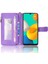 Samsung Galaxy A22 4g Için Kılıf Deri Kapak Manyetik Pu Deri Flip Kart (Yurt Dışından) 4