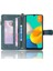 Samsung Galaxy A22 4g Için Kılıf Deri Kapak Manyetik Pu Deri Flip Kart (Yurt Dışından) 4