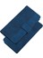 IPhone 14 Için Kılıf Premium Pu Deri Flip Folio Geometrik Kabartmalı Cüzdan (Yurt Dışından) 3