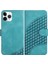 IPhone 11 Için Kılıf Pro Max Darbeye Deri Kılıf Geometrik Desen Flip (Yurt Dışından) 1