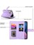 IPhone 13 Mini Çok Fonksiyonlu Kart Yuvaları Bilek Kayışı Cüzdan Için Flip Case (Yurt Dışından) 3