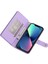 IPhone 13 Mini Çok Fonksiyonlu Kart Yuvaları Bilek Kayışı Cüzdan Için Flip Case (Yurt Dışından) 5