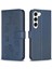 Samsung Galaxy S23 Artı 5g Çok Renkli Yonca Çiçek Pu Kart Için Flip Case (Yurt Dışından) 1